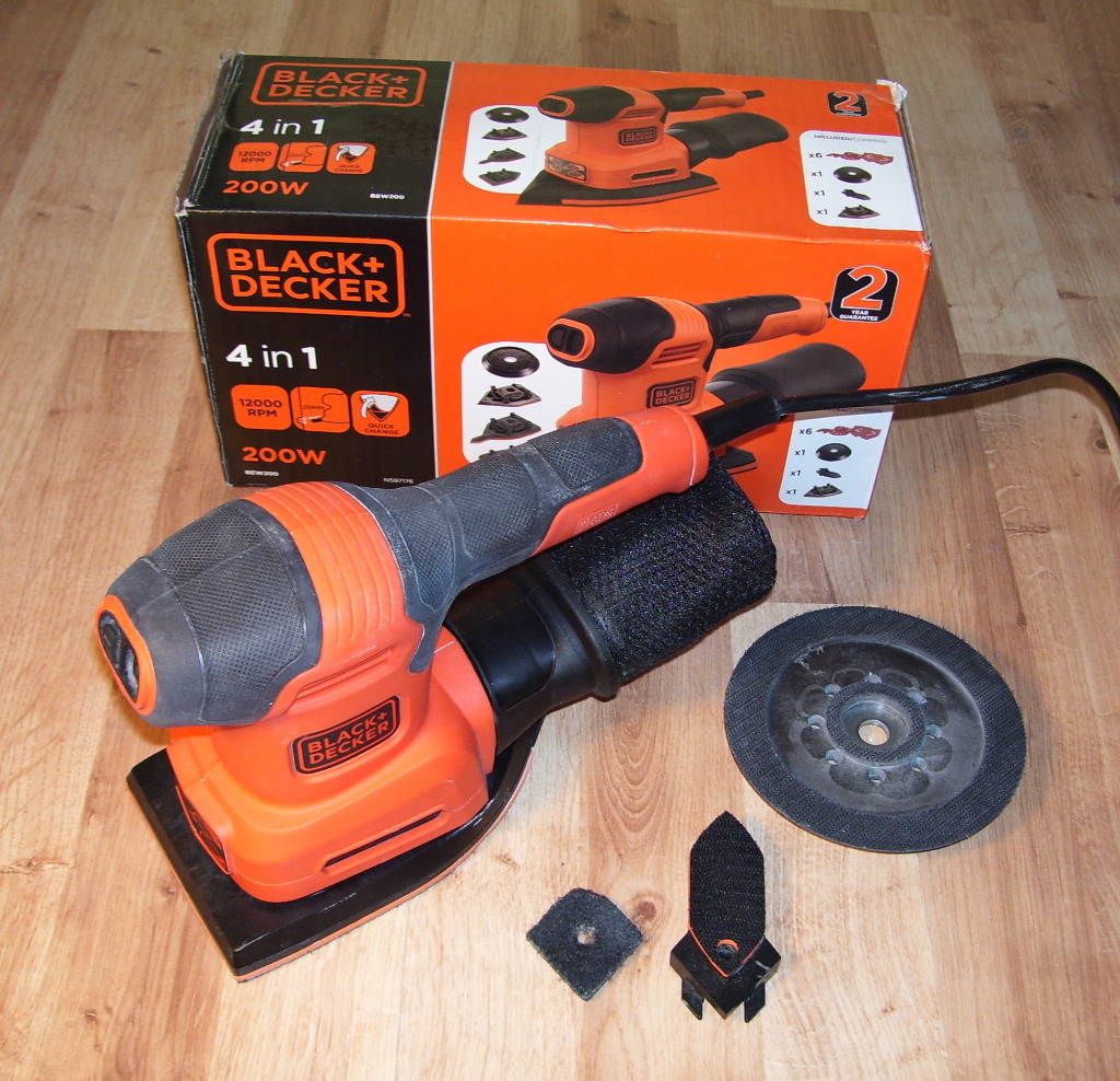 Szlifierka oscylacyjna 4w1 Black+Decker BEW200 Kraków Kup teraz na