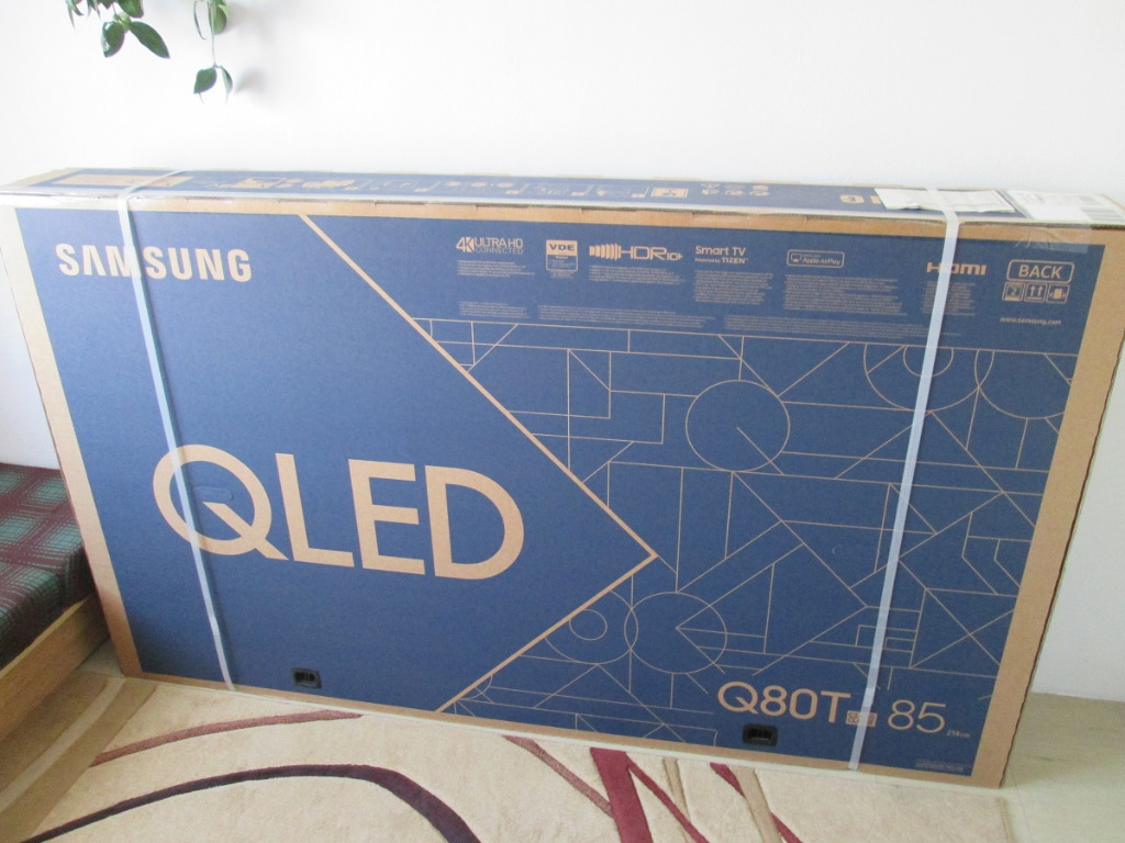 Telewizor 85 cali Samsung QE85Q80T Staszów Ogłoszenie na Allegro