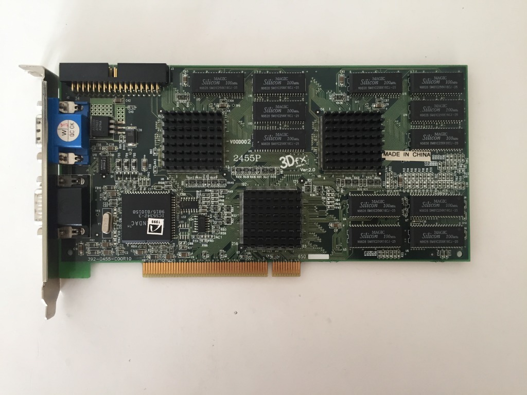 AKCELERATOR 3D 3Dfx VOODOO 2 12MB ATrend 2455P Warszawa Licytacja