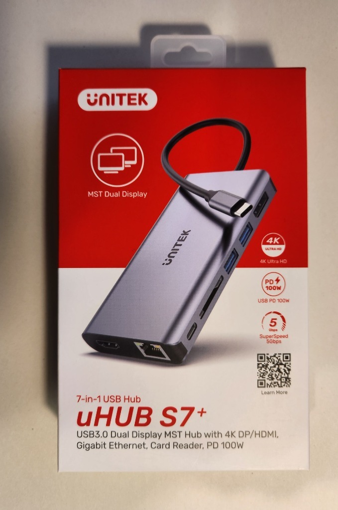 Unitek Hub S7+ Hub USB C HDMI 4K PD 100W | Warszawa | Kup teraz na ...