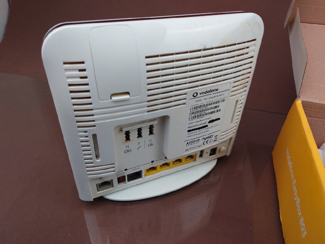 Router wifi modem vodafone easybox 803 Wolsztyn Kup teraz na