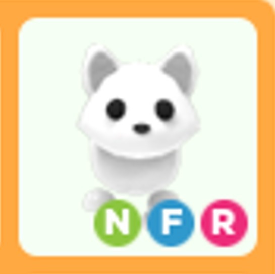 Roblox Adopt Me Arctic Fox NFR neon FR | Grońsko | Kup teraz na Allegro