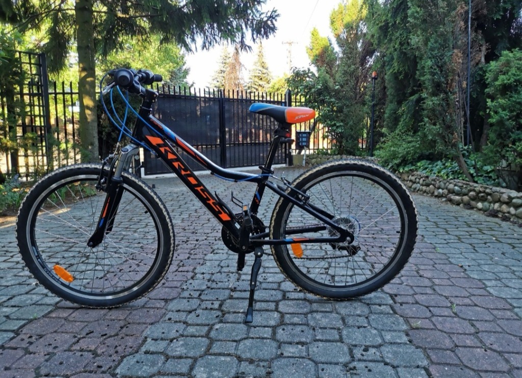 Rower Kross rama 13", koło 24", przerzutki Shimano Warszawa Kup