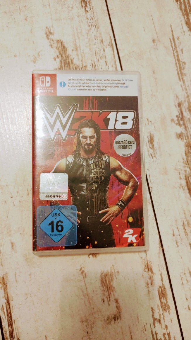 WWE 2k18 W2k18 gra Nintendo Switch Bytom Licytacja na Allegro Lokalnie