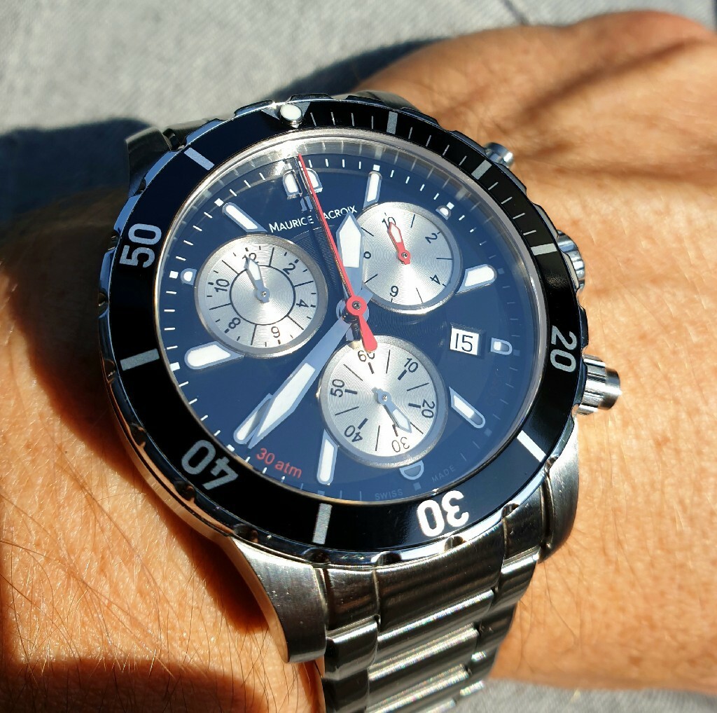 Maurice Lacroix Miros Chronograph MI1108 Parczew Og oszenie na