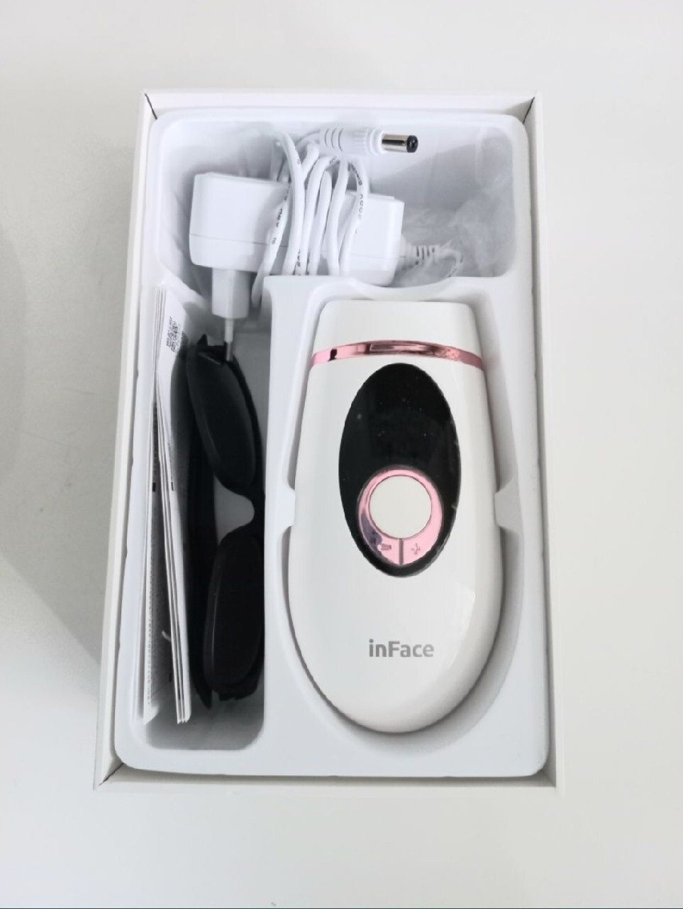 Depilator laserowy InFace różowy Gdynia Kup teraz na Allegro Lokalnie