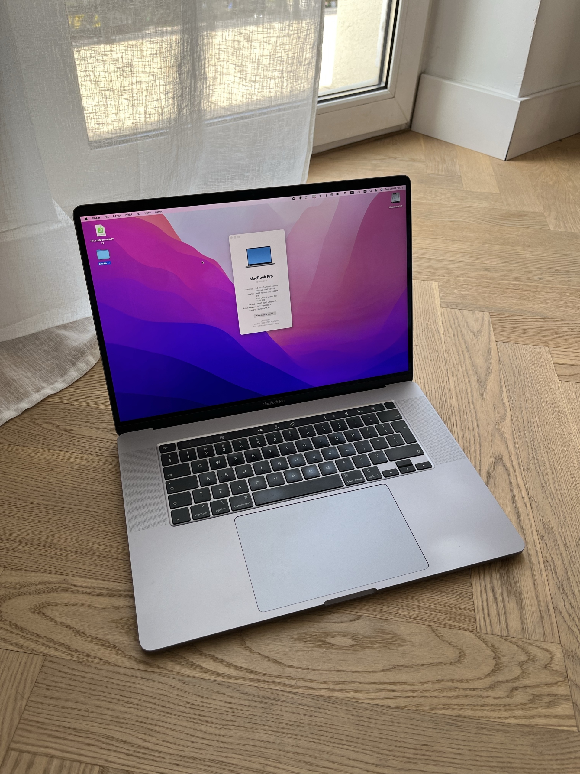 放電105回 美品 MacBookPro 16インチ i9 1TB 16GB 08d037b24a8f927ce4af6287e268