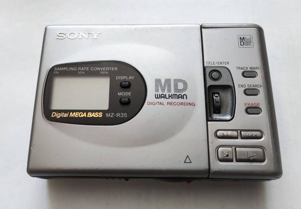 Sony MZ R35 minidisc recorder walkman md Warszawa Kup teraz na