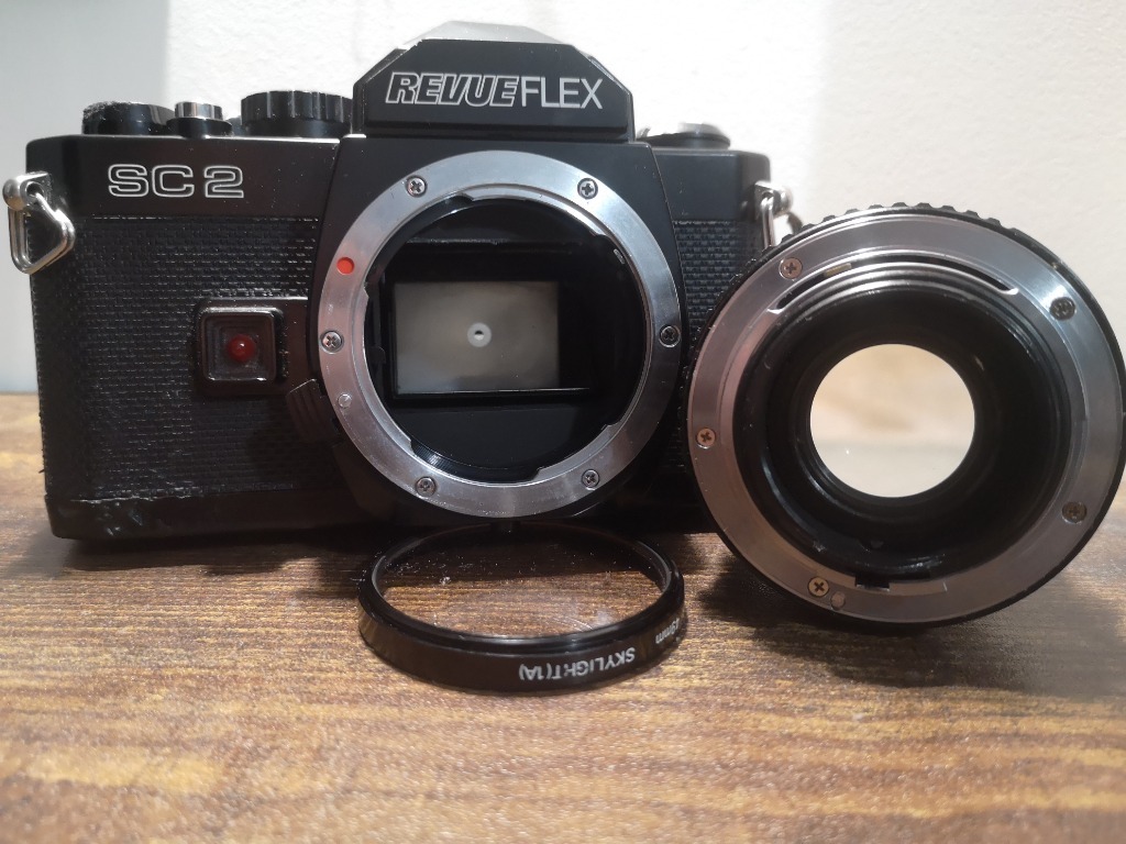 Zdjęcie oferty: Revueflex SC2 + obiektyw 50mm system Pentax Chinon