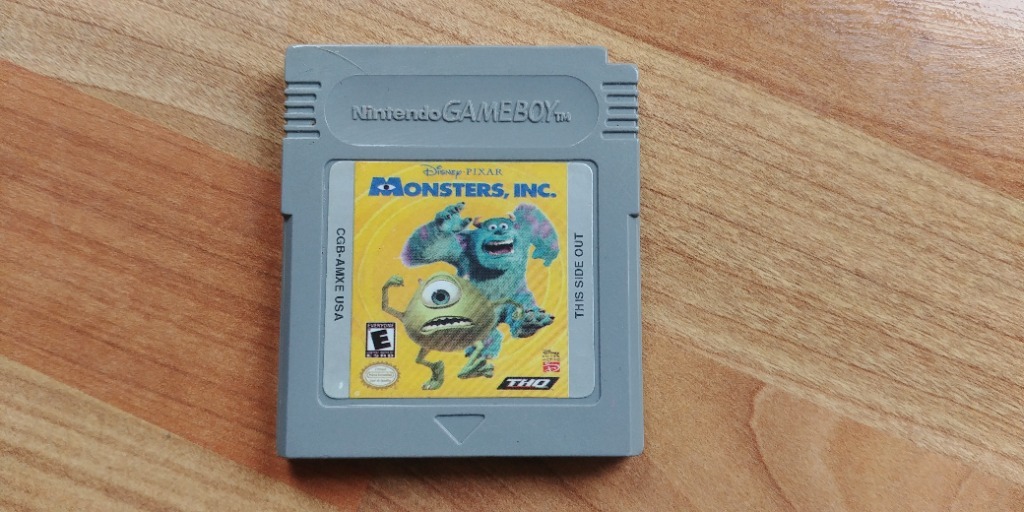 Gameboy Color Kolor Disney Pixar Monsters INC Zawiercie Kup teraz