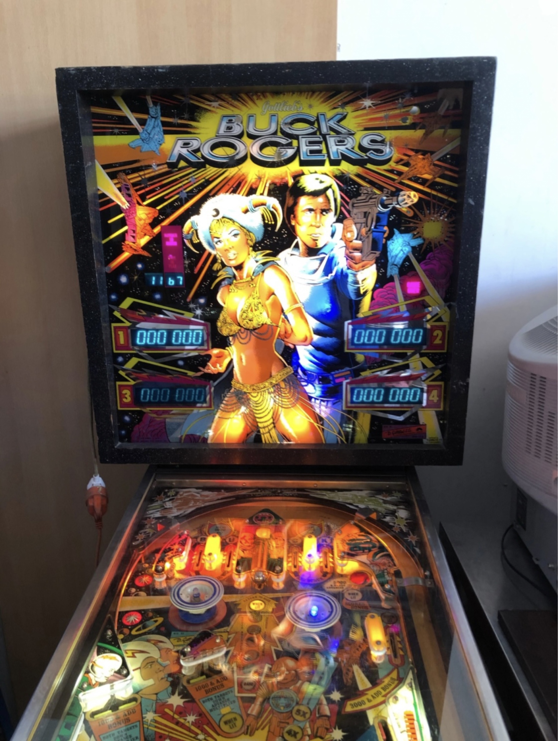 Flipper Buck Roger Lubin Kup teraz na Allegro Lokalnie