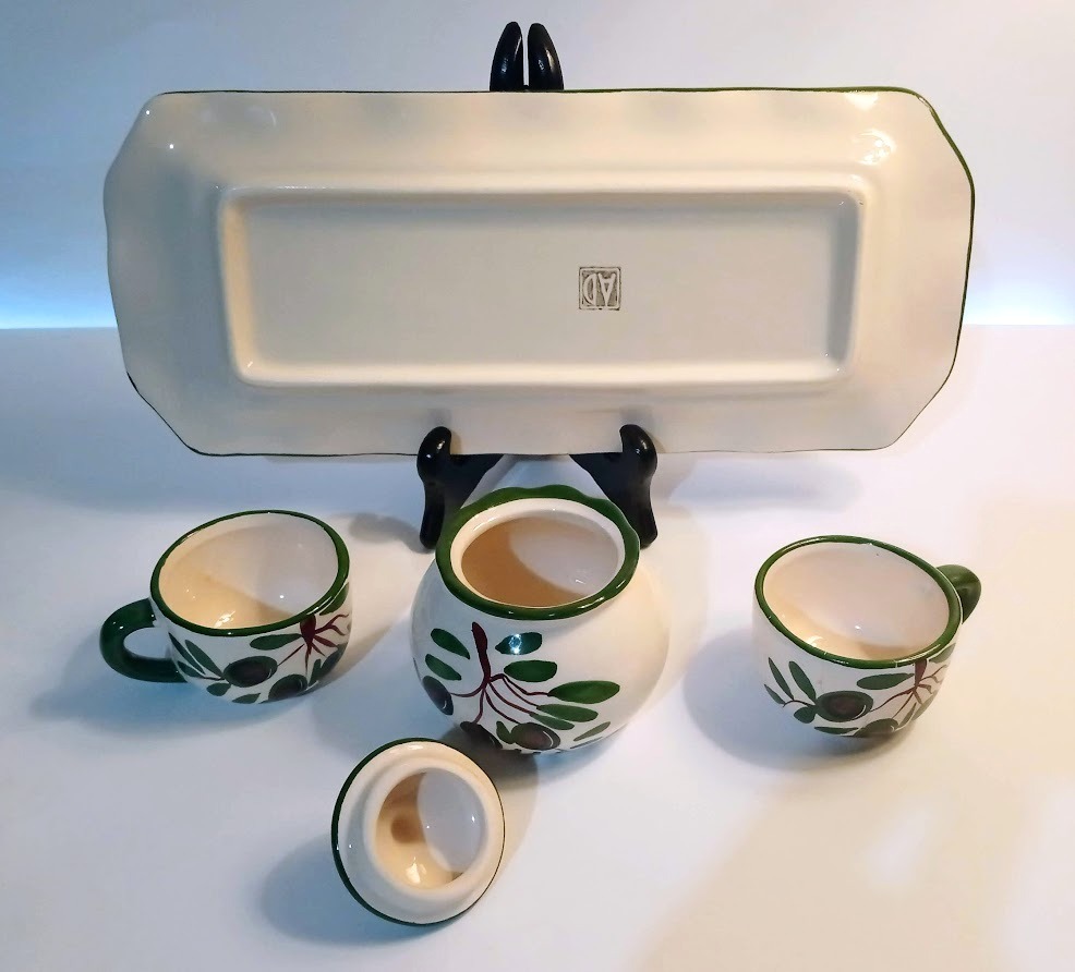 Zdjęcie oferty: Serwis do kawy dla 2 osób ceramiczny