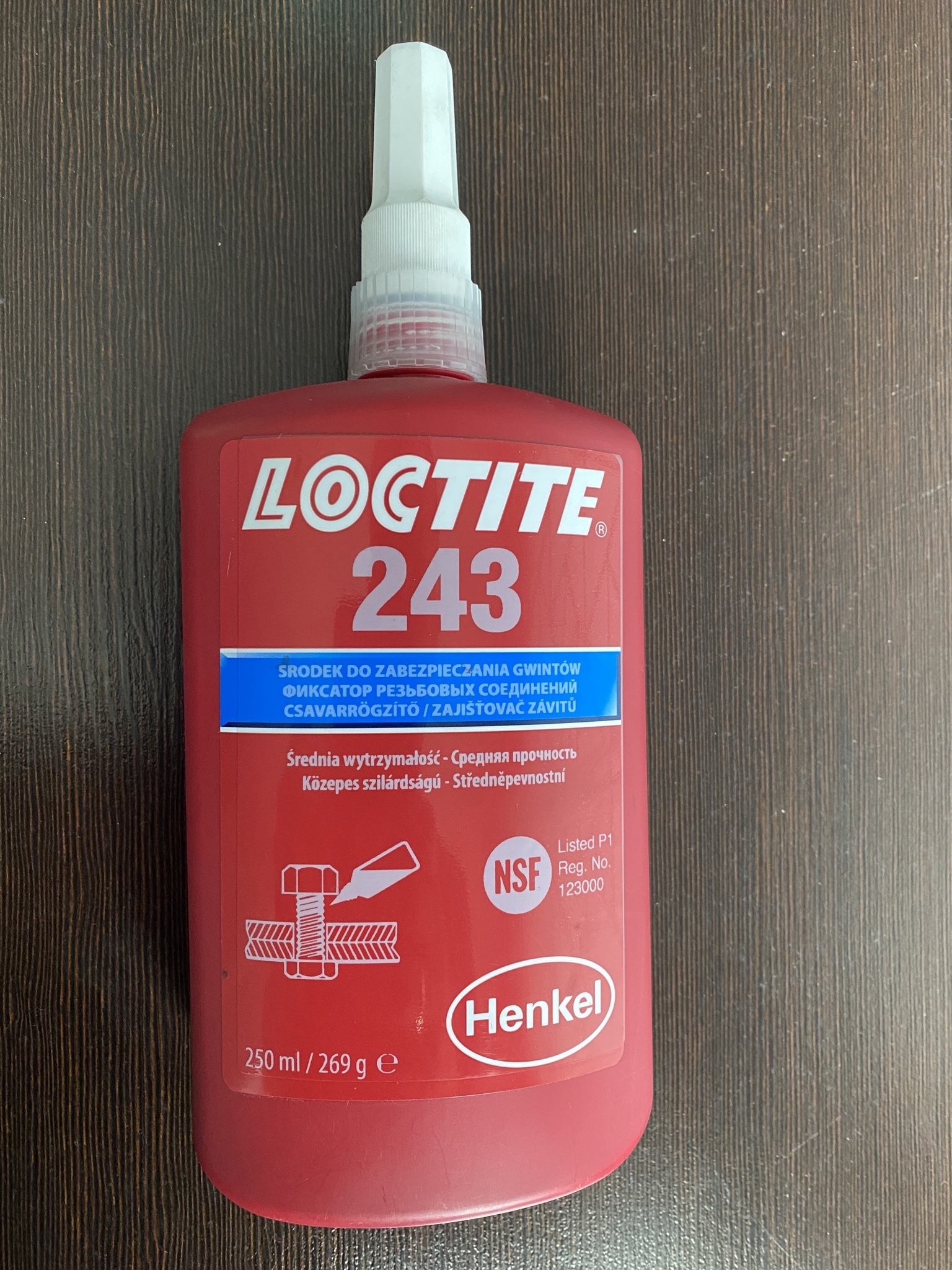 Loctite 243 250 ml | Chorzów | Ogłoszenie na Allegro Lokalnie