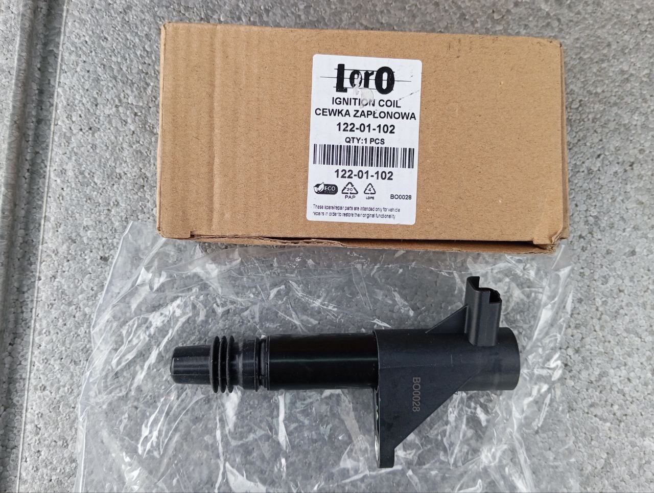 КОТУШКОЮ ЗАПАЛЮВАННЯ CITROEN PEUGEOT RENAULT 3.0 V6 122-01-102 BO0028 