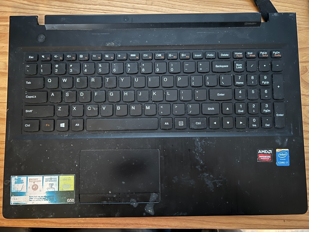 Klawiatura touchpad Lenovo G5070 Gdańsk Kup teraz na Allegro Lokalnie