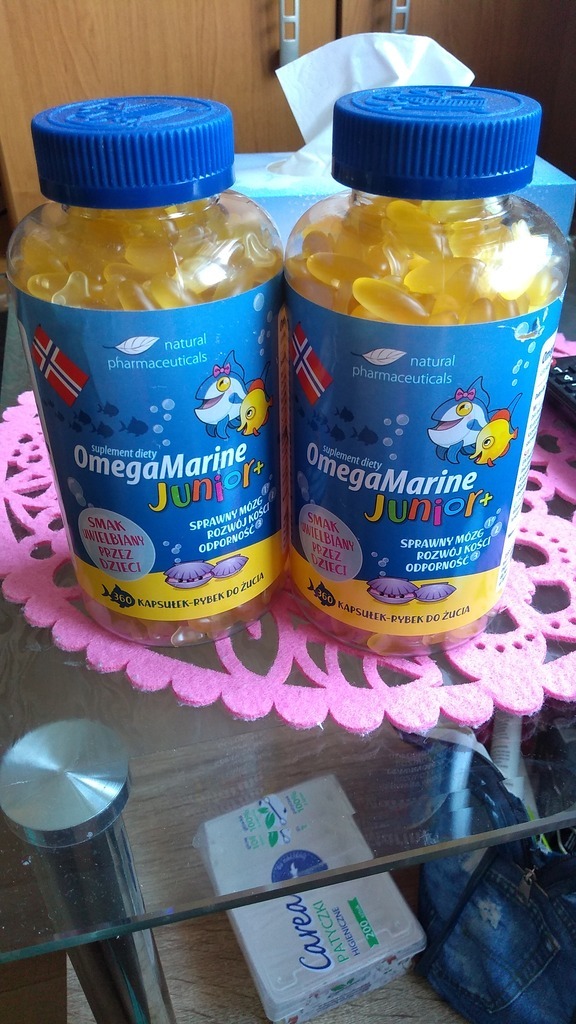 Żelki dla dzieci Omega Marine Junior Świętochłowice Kup teraz na