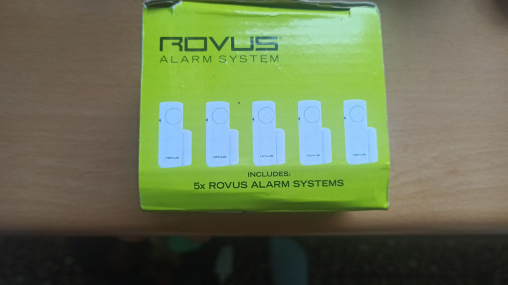 System alarmowy rovus alarm 4 sztuki Gdańsk Kup teraz na Allegro