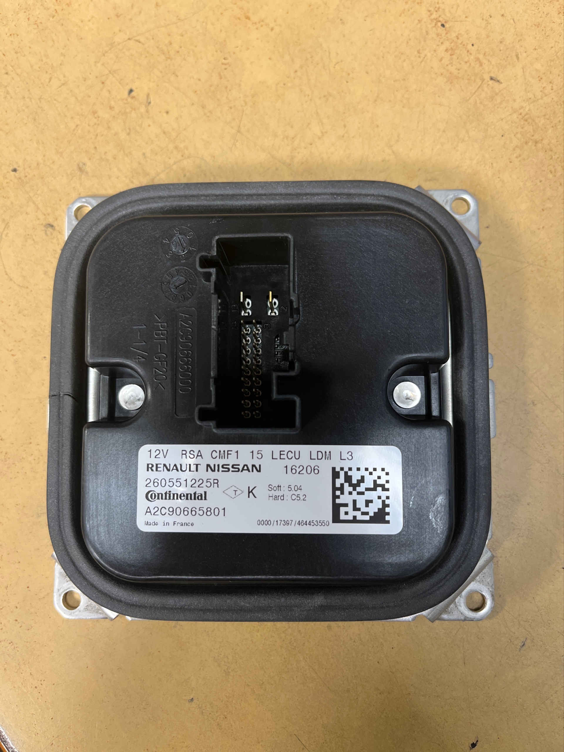 МОДУЛЬ LED (СВІТЛОДІОД) ПЕРЕТВОРЮВАЧ RENAULT TALISMAN 260551225R 
