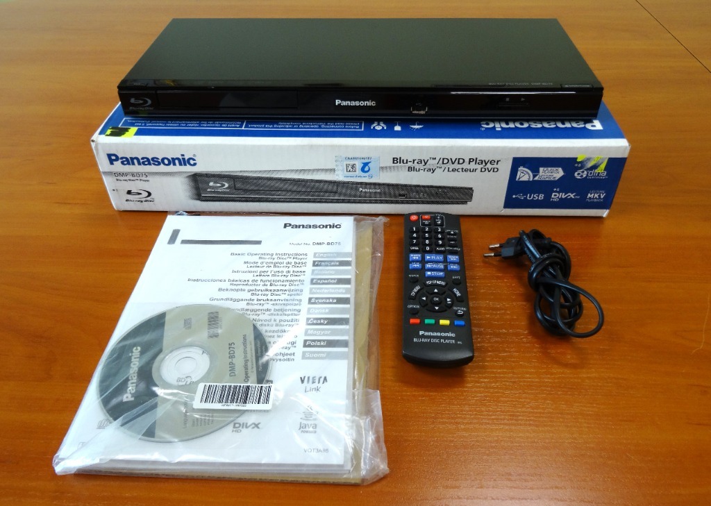 Odtwarzacz BluRay Panasonic DMPBD75 . USB. Pilot Warszawa Kup
