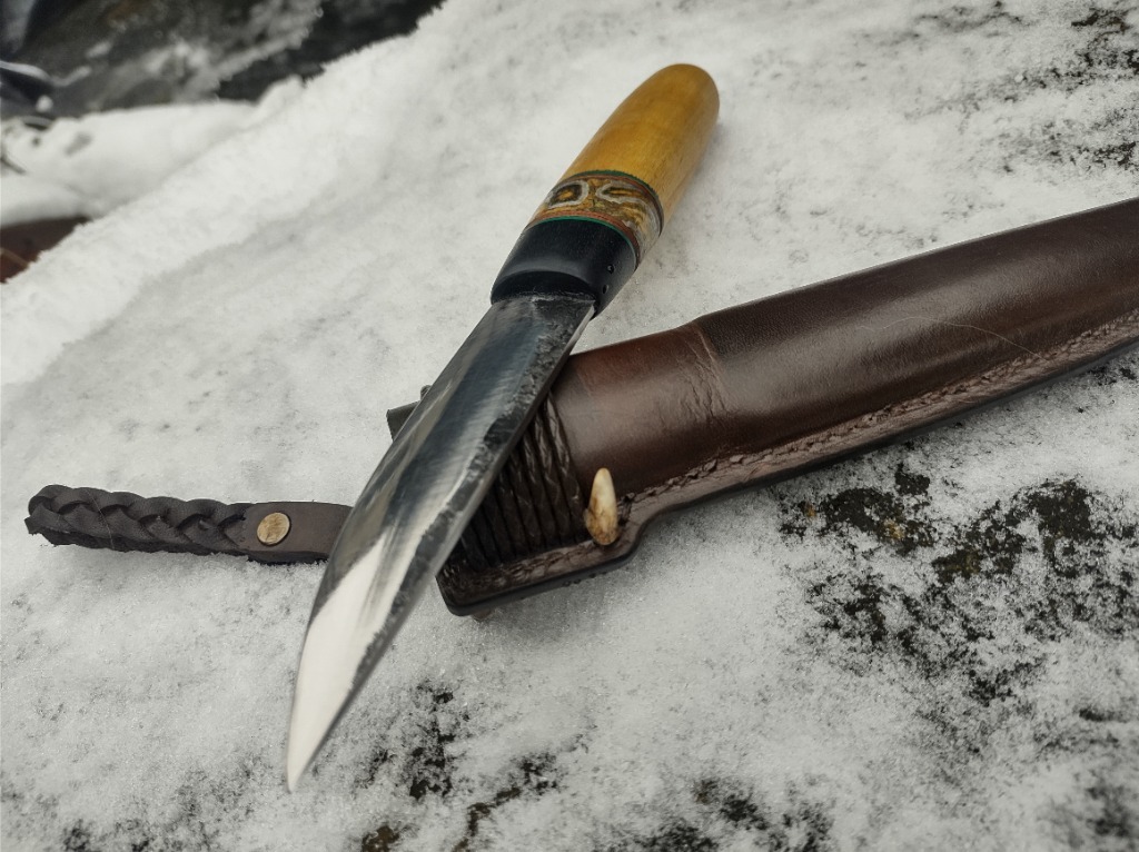 Jakucki nóż Yakut jak puukko Lutomiersk Kup teraz na Allegro Lokalnie