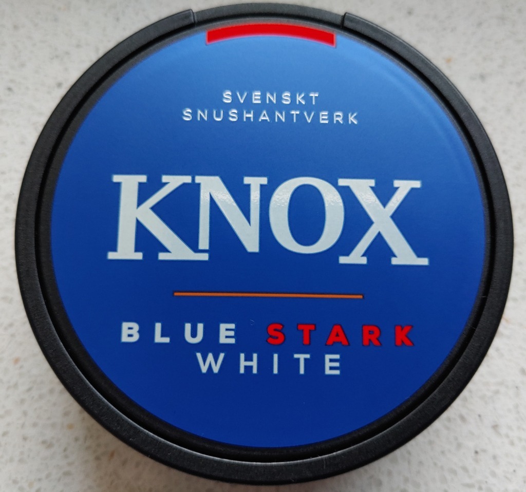 Snus KNOX blue strong white коллекция