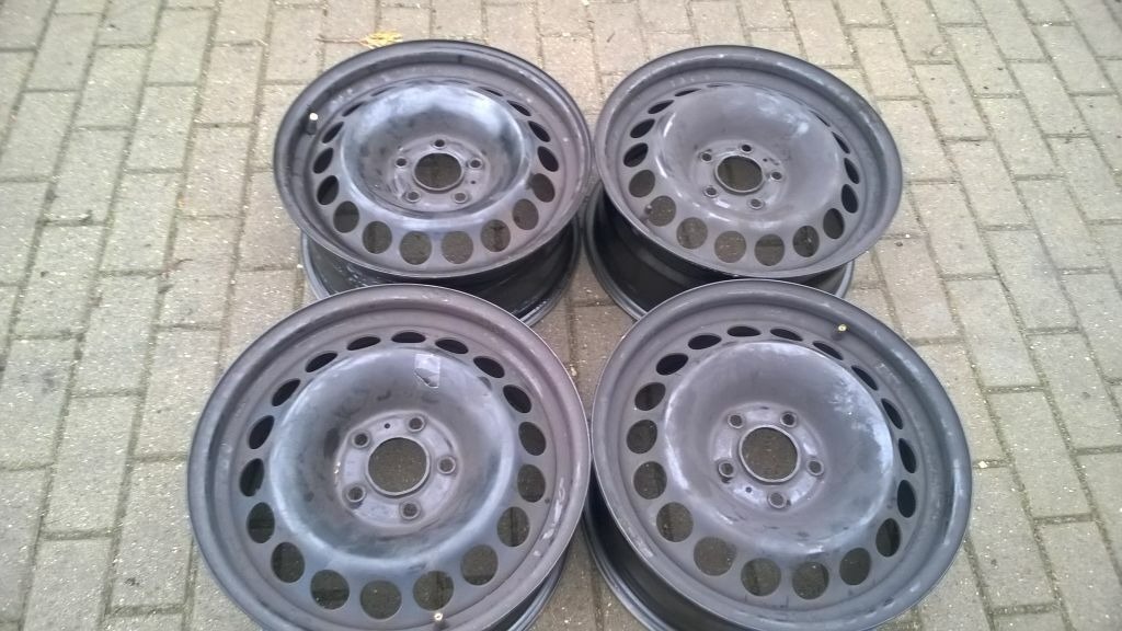 AUDI B8, B9 A5, A6 4XFELGI СТАЛЬ 16' 5X112 7J16 ET39 