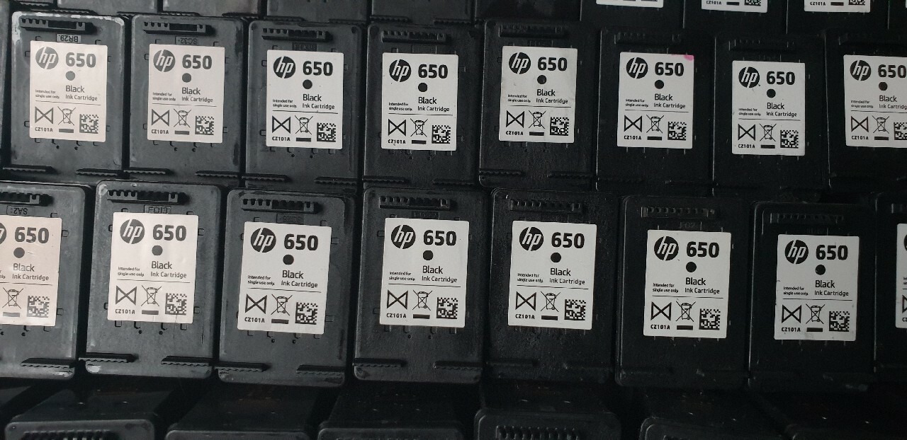 Pusty cartridge HP 650 czarny CZ101A Poniatowa Kup teraz na Allegro