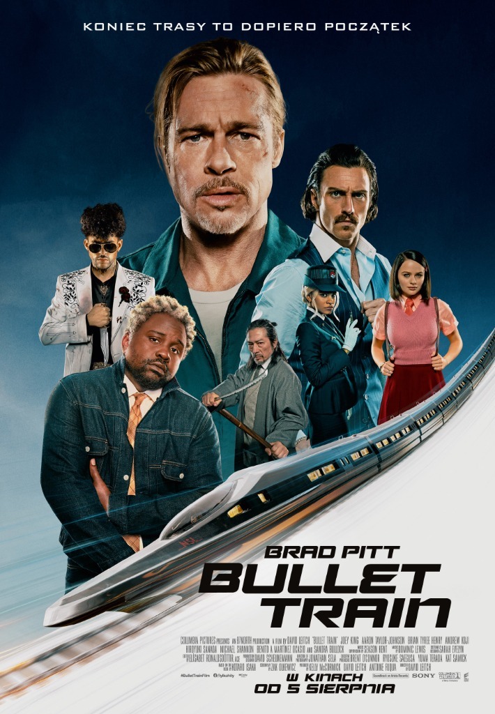 Plakat BULLET TRAIN ORYGINAŁ Gizałki Kup teraz na Allegro Lokalnie
