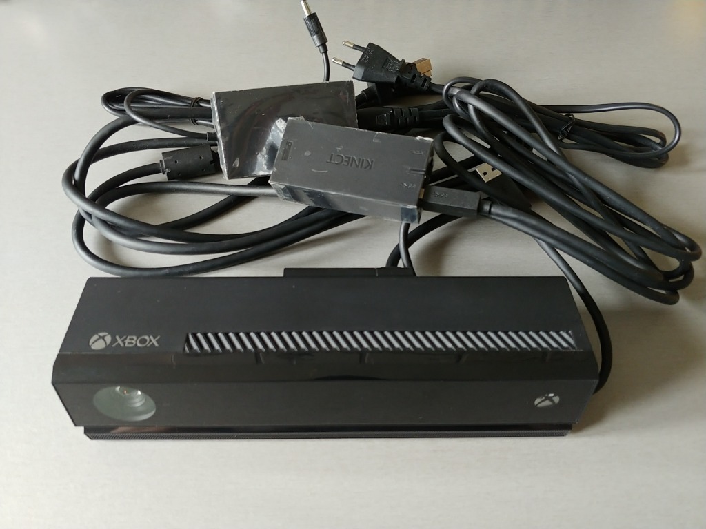 Kinect + oryginalny adapter Xbox One S X PC Łódź Kup teraz na