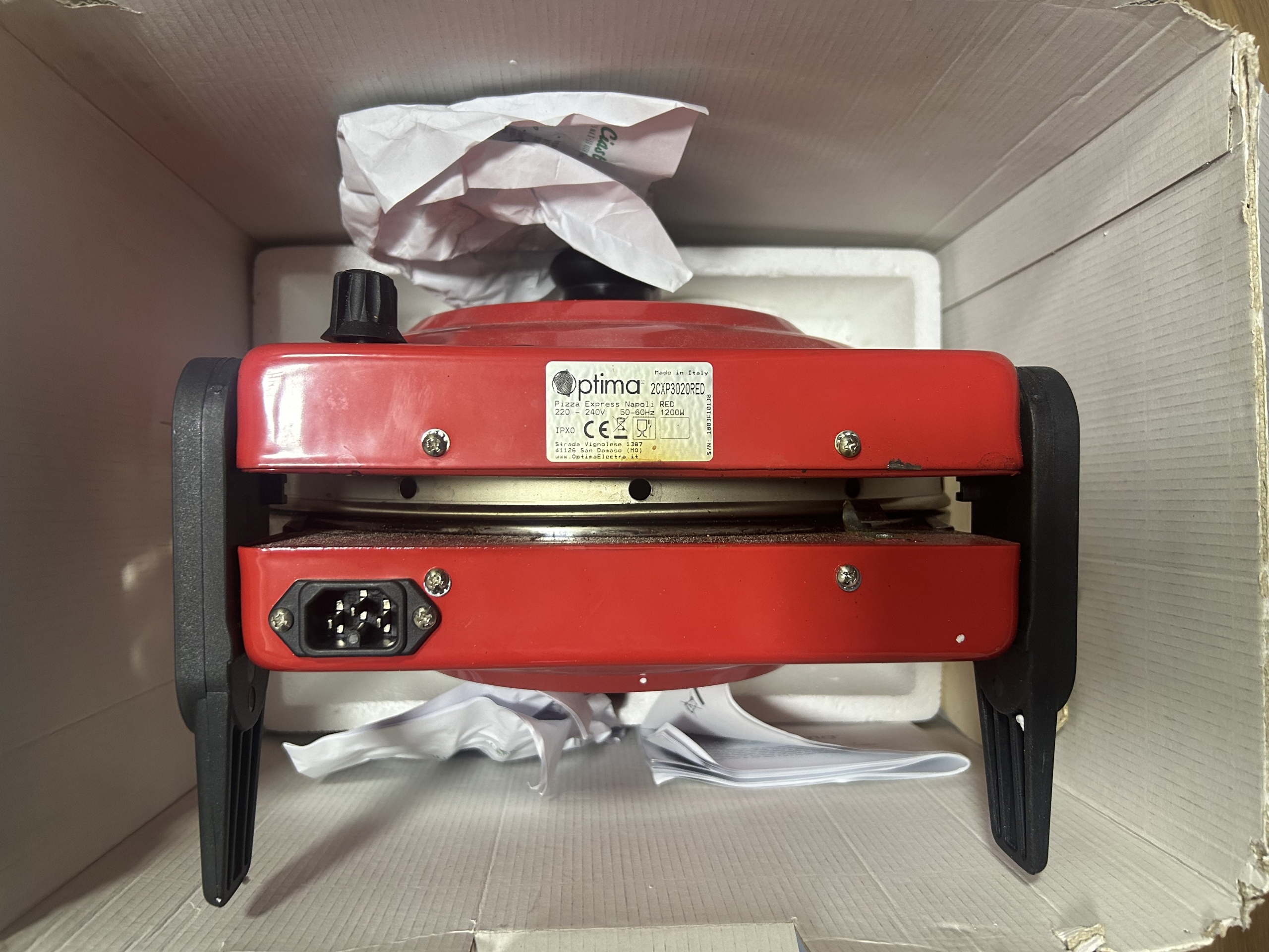 Domowy piec do pizzy Optima Electra Express Napoli Warszawa