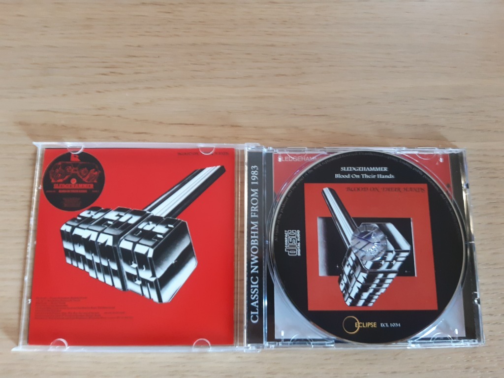 Sledgehammer Blood on Their Hands CD NWOBHM Kraków Kup teraz na