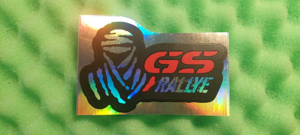 BMW GS RALLYE DAKAR NAKLEJKA STICKER | Poznań | Kup teraz na Allegro ...