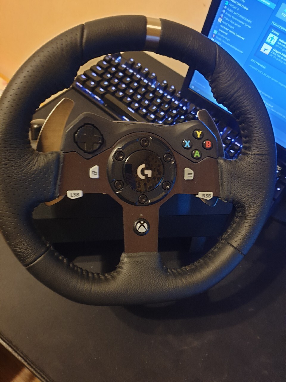 Logitech g920 +shifter Zaskale Kup teraz na Allegro Lokalnie
