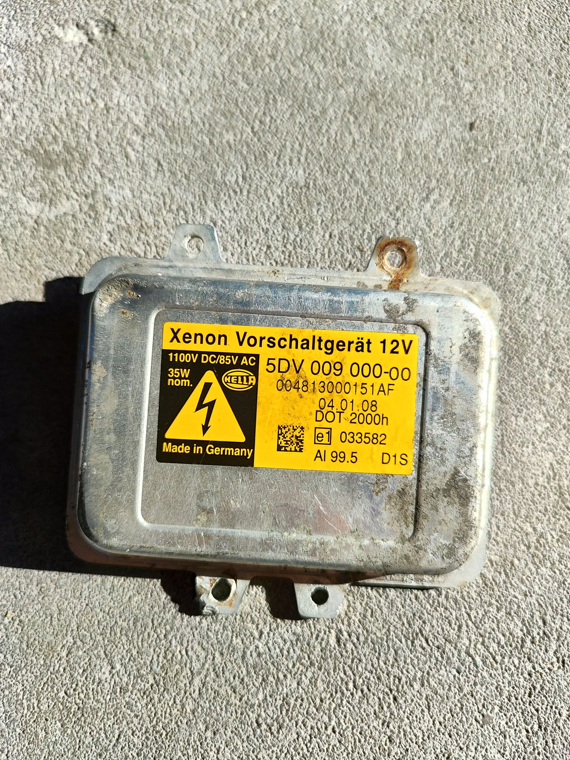 SAAB 9-3 РЕСТАЙЛ ПЕРЕТВОРЮВАЧ HELLA 5DV009000-00 