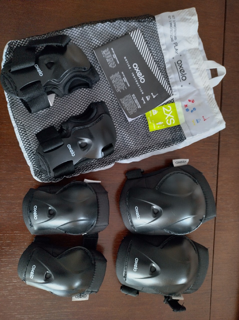 Ochraniacze Decathlon Oxelo 2XS komplet jak nowe | Wrocław | Kup teraz ...
