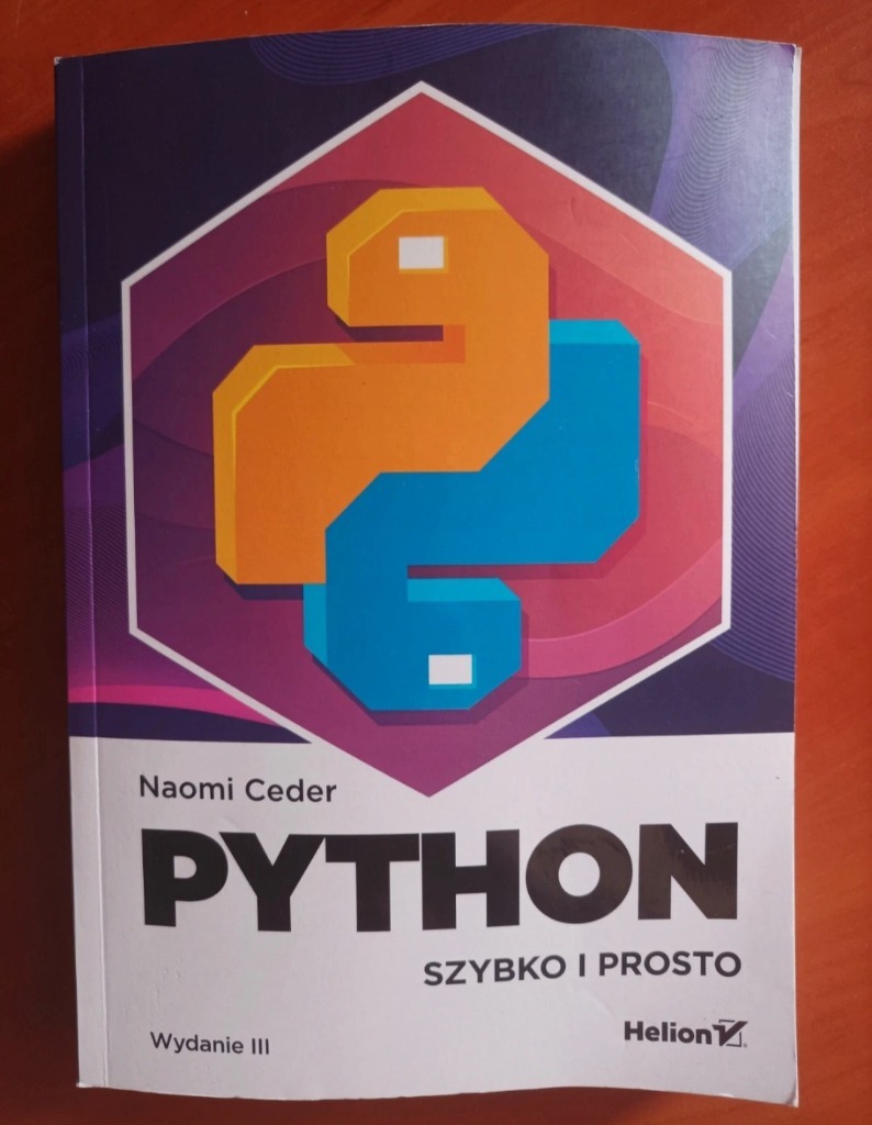 Książka Python programowanie | CEWICE | Kup teraz na Allegro Lokalnie