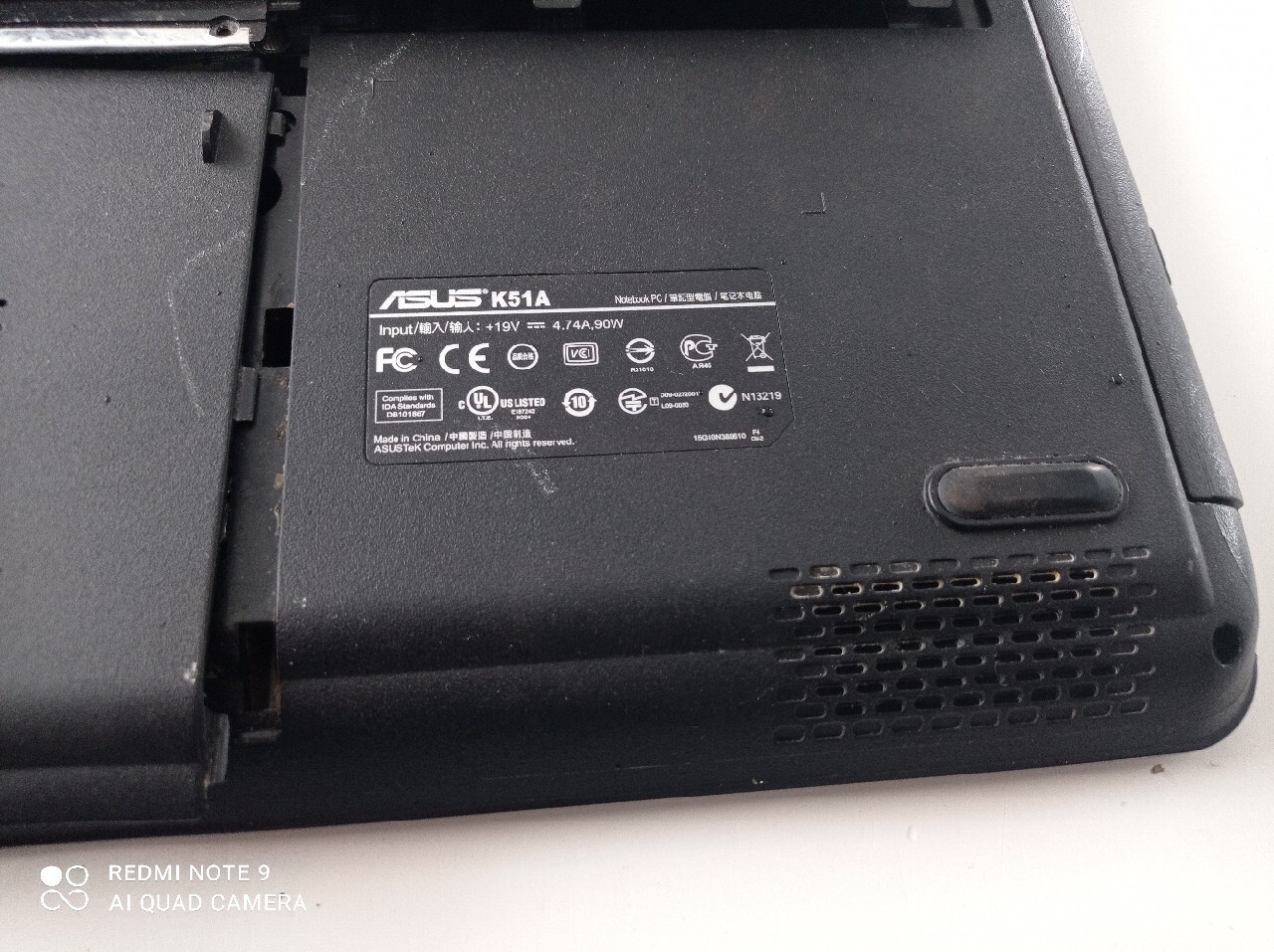 Asus k51a аккумулятор