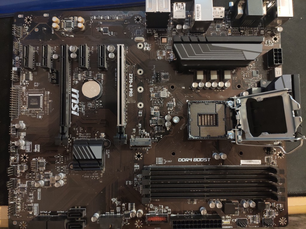Płyta główna MSI Z370-A Pro | Wrocław | Licytacja na Allegro Lokalnie