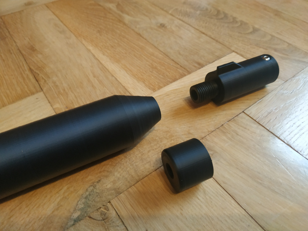 QB78 adapter z tłumikiem 160mm Praszka Kup teraz na Allegro Lokalnie