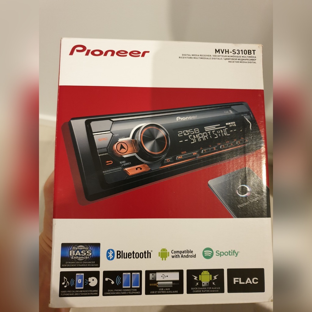Pioneer MVHS310BT Radio Samochodowe USB Bluetooth Katowice
