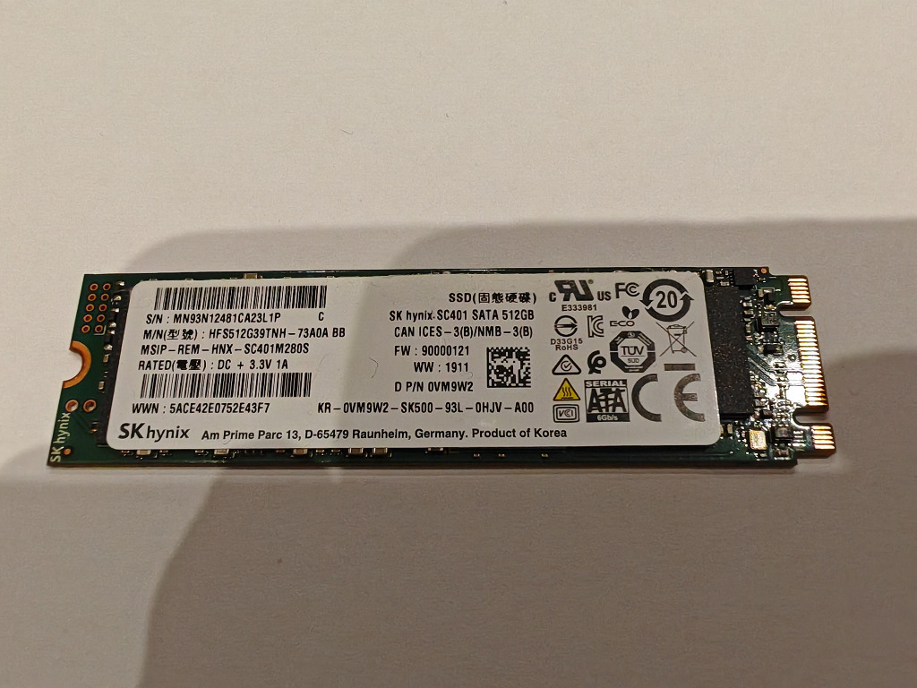 Sk hynix sc401 shop sata 512gb