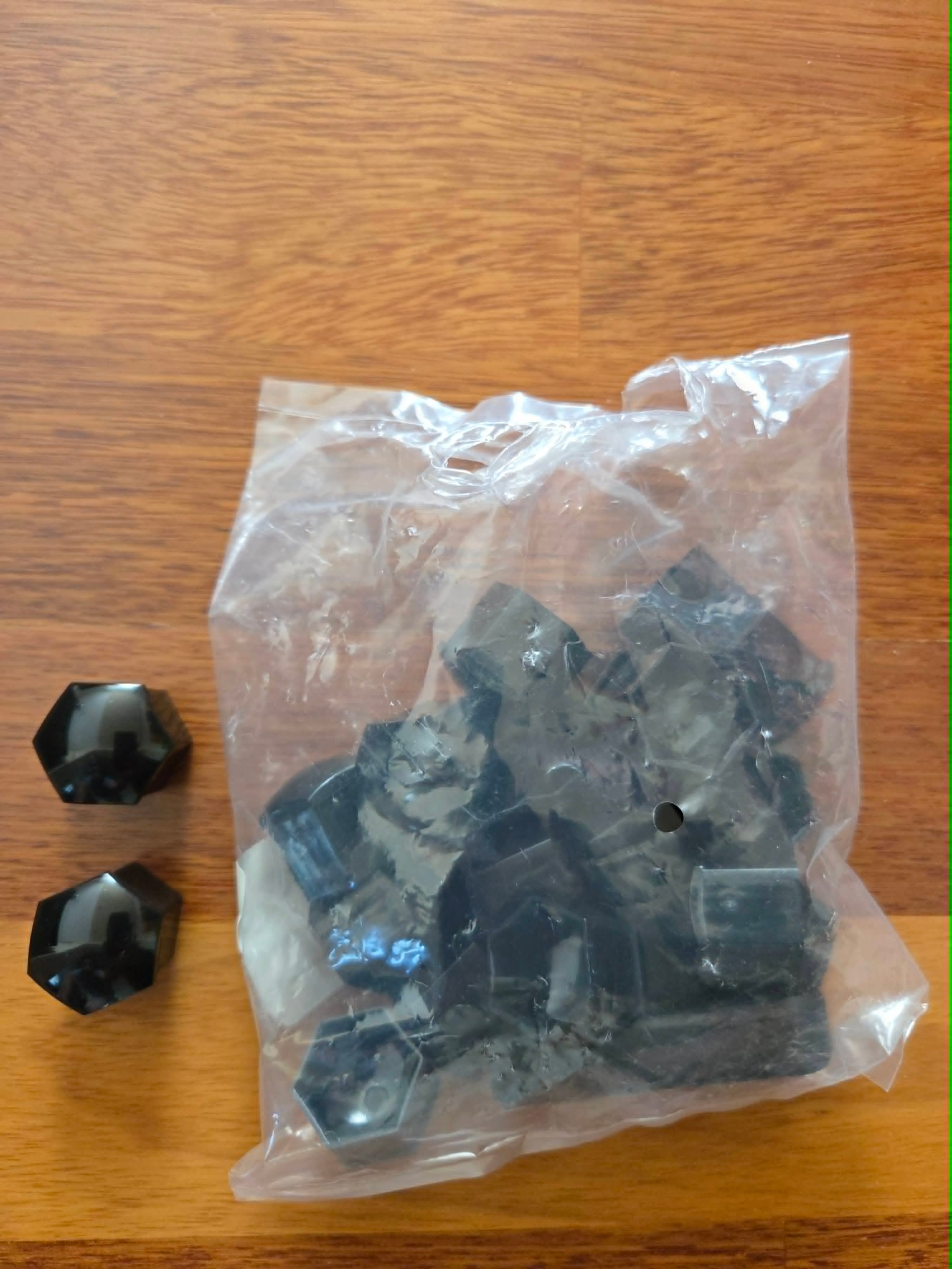 НАКЛАДКИ НАСАДКИ NA БОЛТИ ДИСКІВ 21 MM – 20 SZT. + КЛЮЧ 