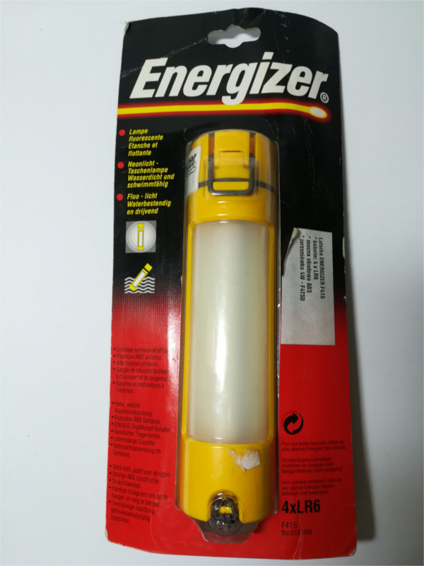 ЛІХТАРИК ENERGIZER F415 ВОДОВІДШТОВХУЮЧА NIETONACA 