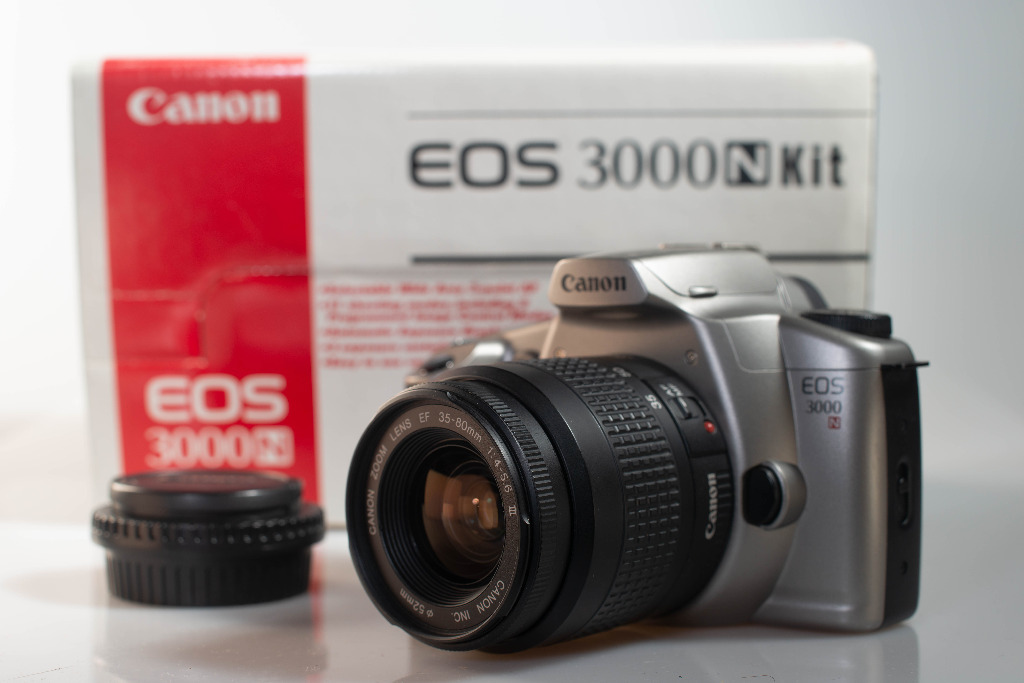 Canon EOS 3000N 3580 f/45.6 III, Box NOWY DWOR GDAŃSKI Kup teraz