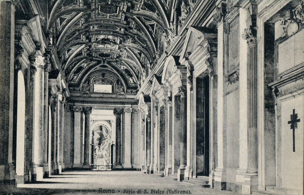 Roma, Atrio di S. Pietro, Włochy, 1915 | Słupsk | Kup teraz na Allegro ...
