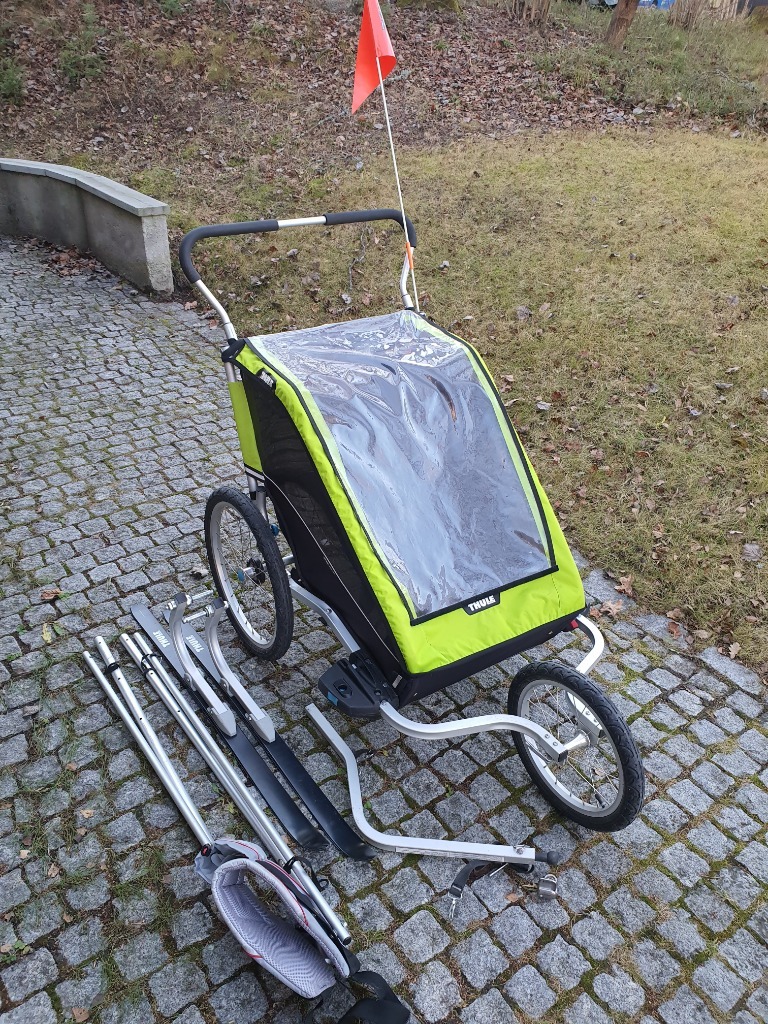 thule chariot cheetah 2 ski kit