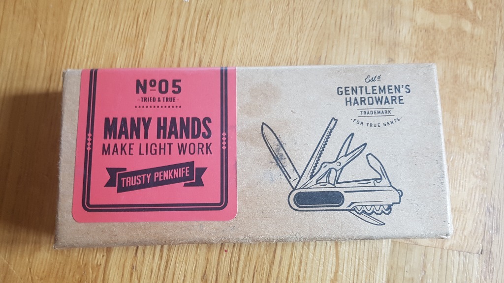 Scyzoryk Gentlemen's Hardware No 05 Brzeziny Licytacja na Allegro