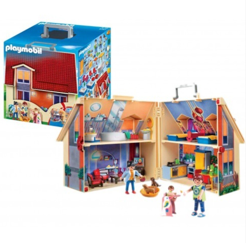 Playmobil Maison transportable référence d'origine 5167, 109 pièces -  Label Emmaüs