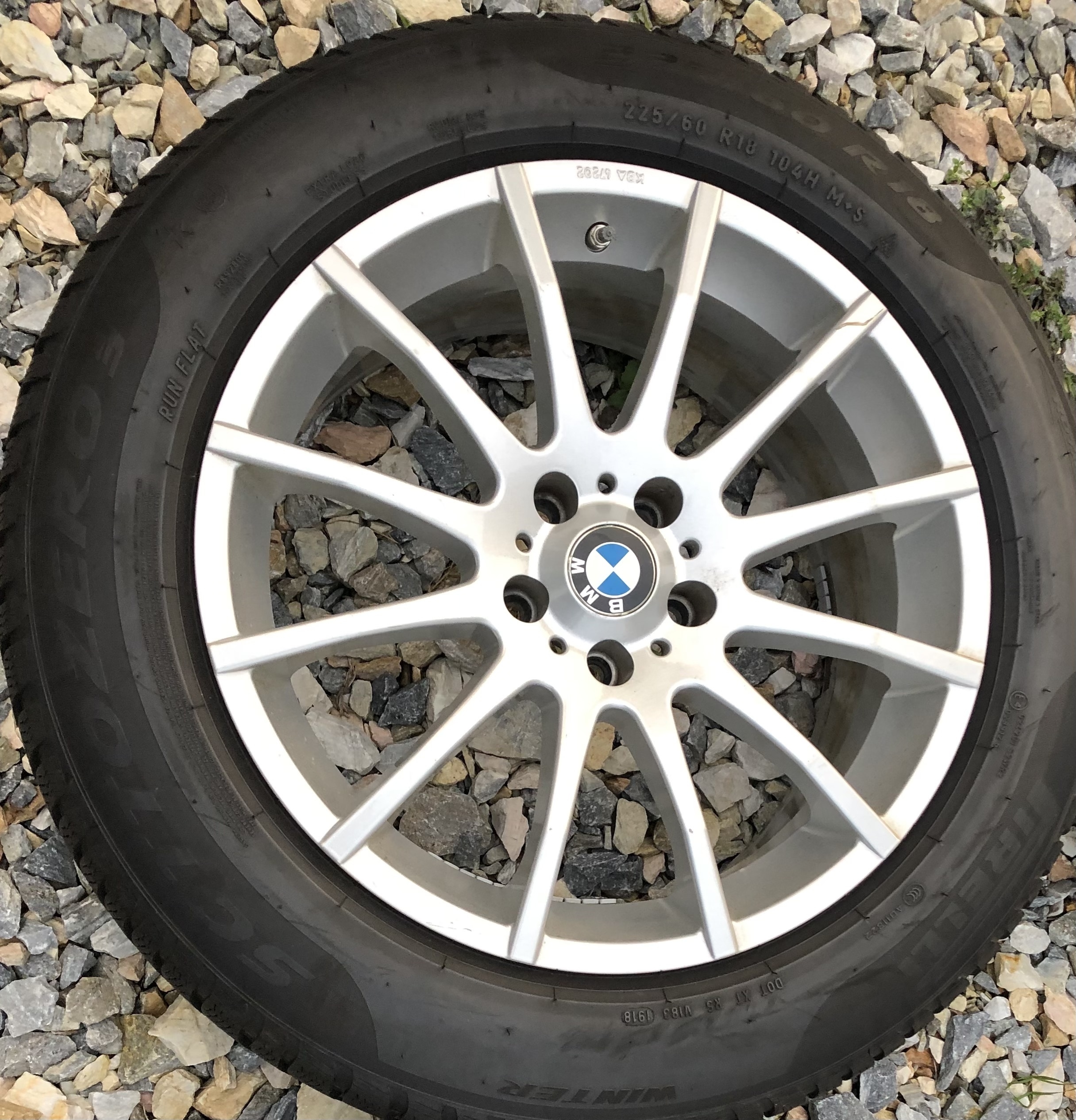 Kola BMW x3 G01 opony zima 225/60 R18 czujniki | Kłodzko | Kup teraz na ...