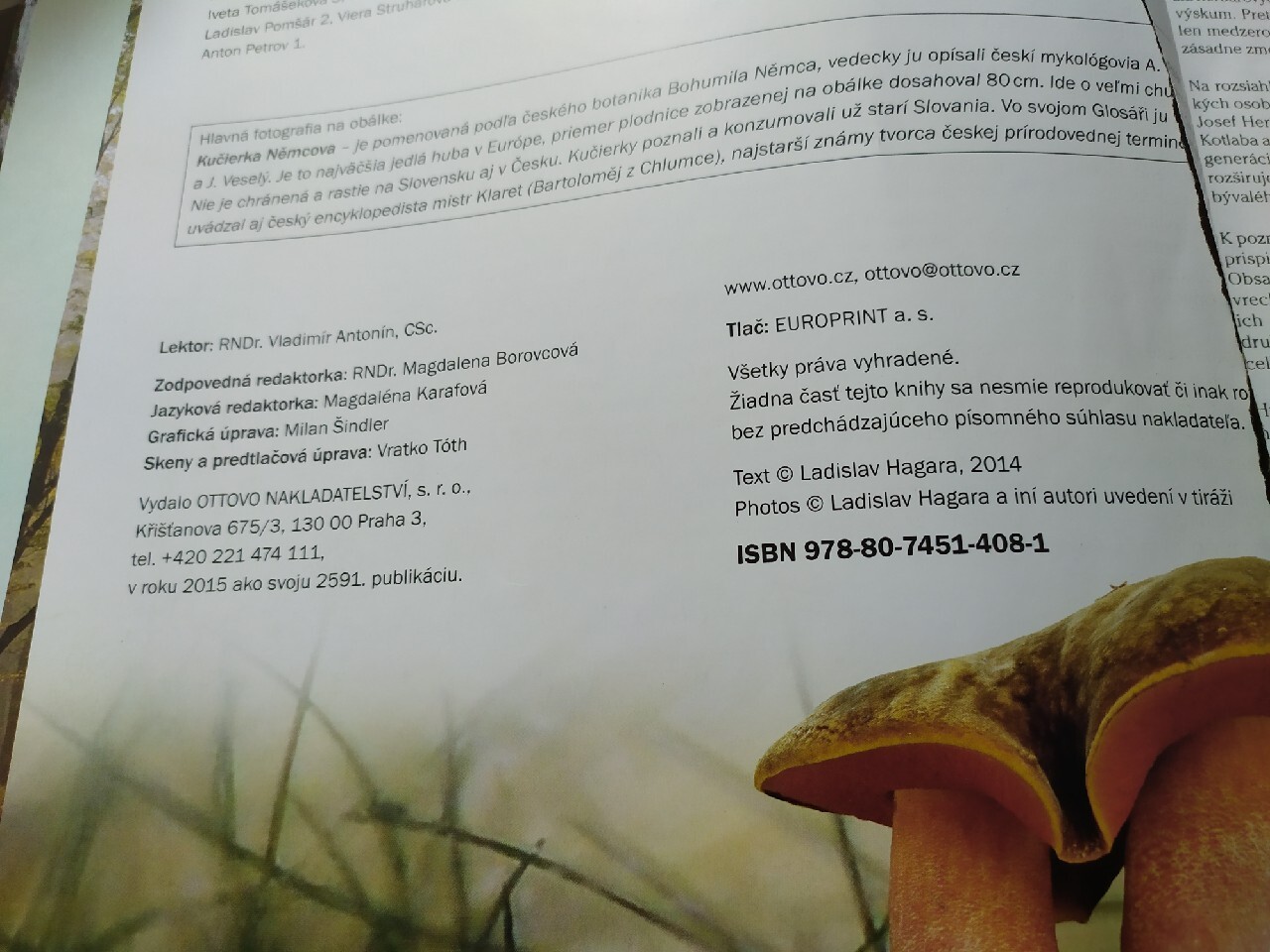 Zdjęcie oferty: Encyklopedia grzybów Ottova encyklopédia húb 